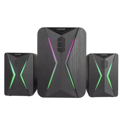 Faster Bluetooth Lighting Mini Gaming Speaker with Subwoofer (G1000)  Mobile Price in Pakistan