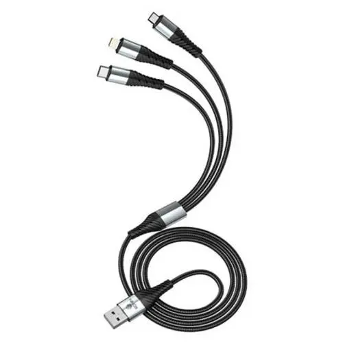 Ronin 3 in 1 Micro-USB Cable (R-305)  Mobile Price in Pakistan