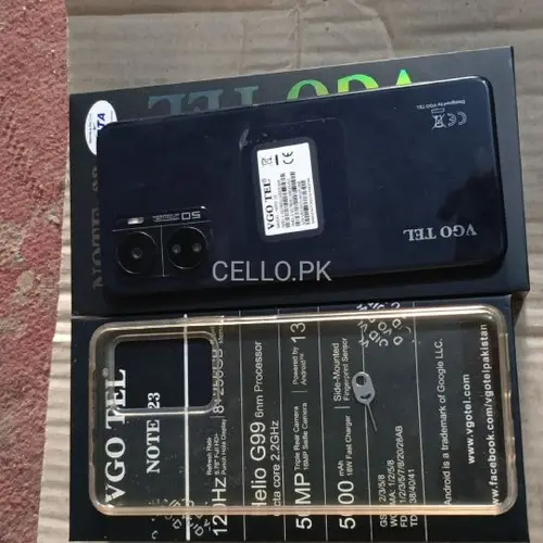 vgo tel Note 23  Mobile Price in Pakistan