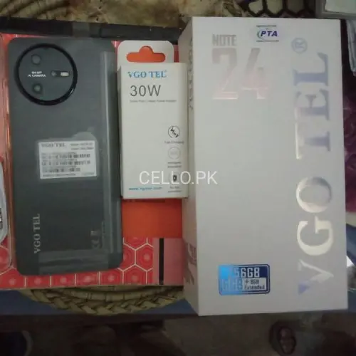 vgotel note 24 Mobile Price in Pakistan