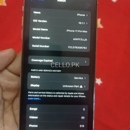 Apple iPhone 11 Pro Max Mobile Price in Pakistan