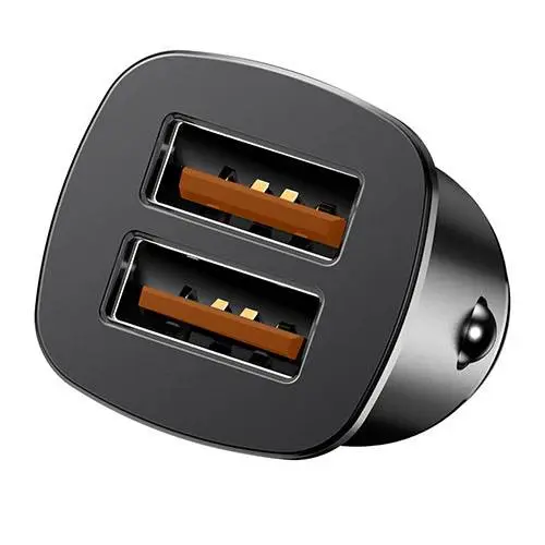 Baseus Circular Dual USB Car Charger (30W)  Mobile Price in Pakistan