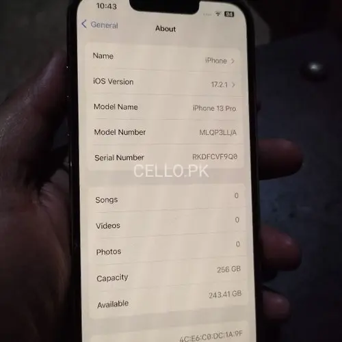 Apple iPhone 13 Pro Max Mobile Price in Pakistan