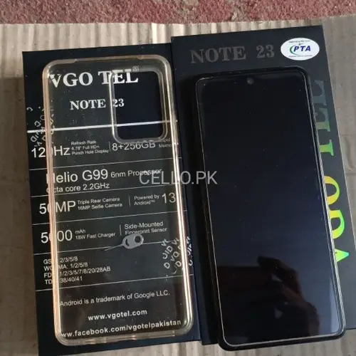 vgo tel Note 23  Mobile Price in Pakistan