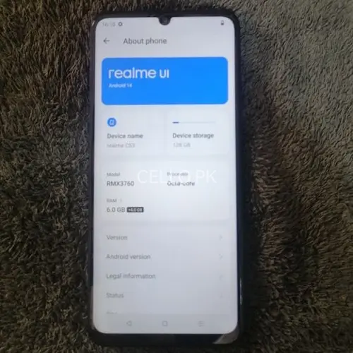 realme c53 Mobile Price in Pakistan