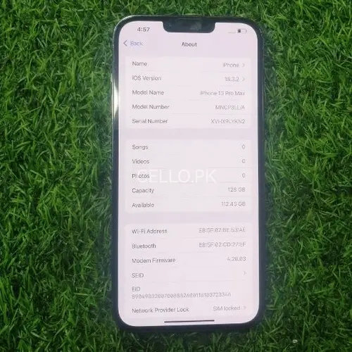 Apple iPhone 13 Pro Max Mobile Price in Pakistan