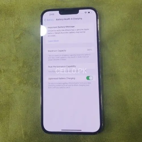 Apple iPhone 13 Pro Max Mobile Price in Pakistan